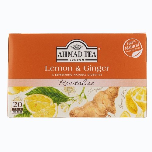 (Ahmad Tea)아마드티 레몬 앤 진저 20개입