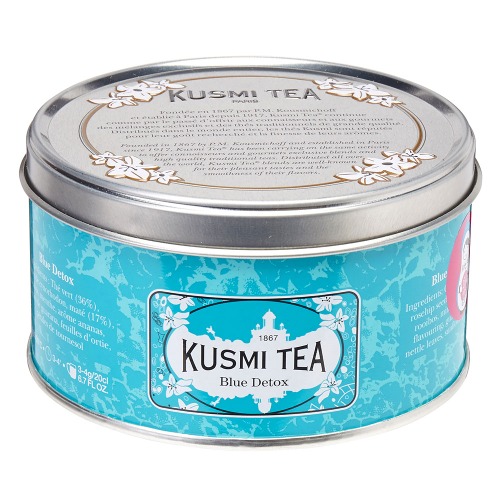 (KUSMI TEA)쿠스미 티 블루 디톡스 틴케이스 125g